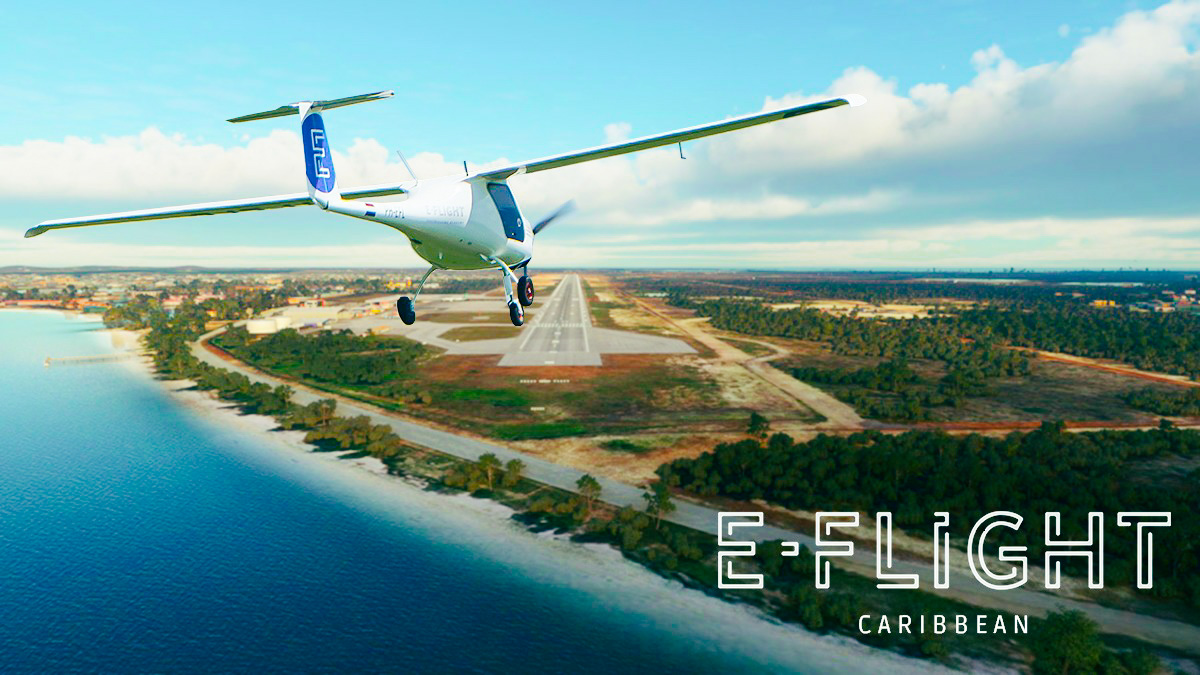 E-Flight starts with electric flying in the Caribbean
